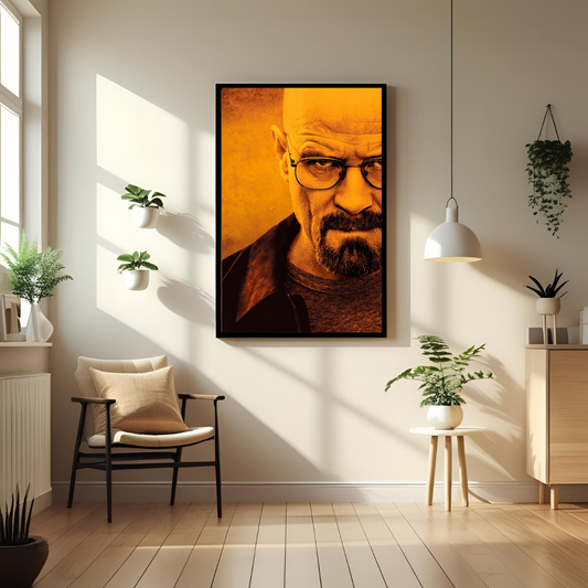 Breaking Bad Poster – Walter White Heisenberg Wall Art 🧪🔥