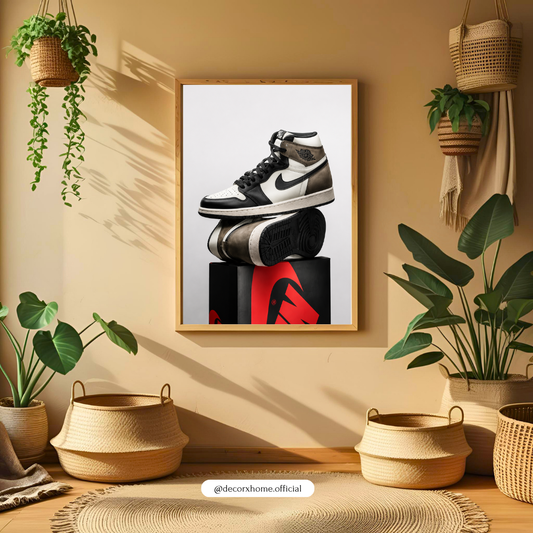 Sneaker Culture Wall Poster | Luxury Streetwear Sneaker Art by DecorxHome