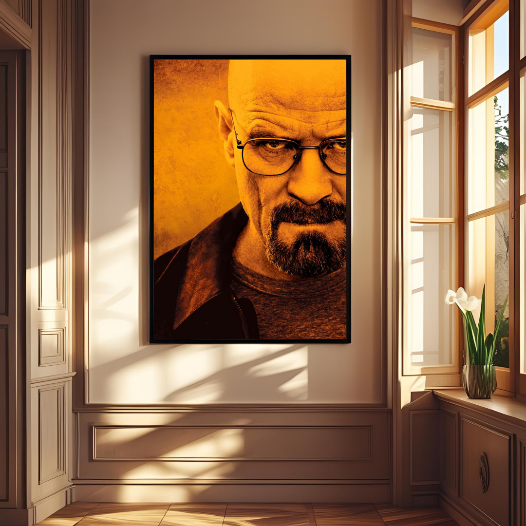 Breaking Bad Poster – Walter White Heisenberg Wall Art 🧪🔥