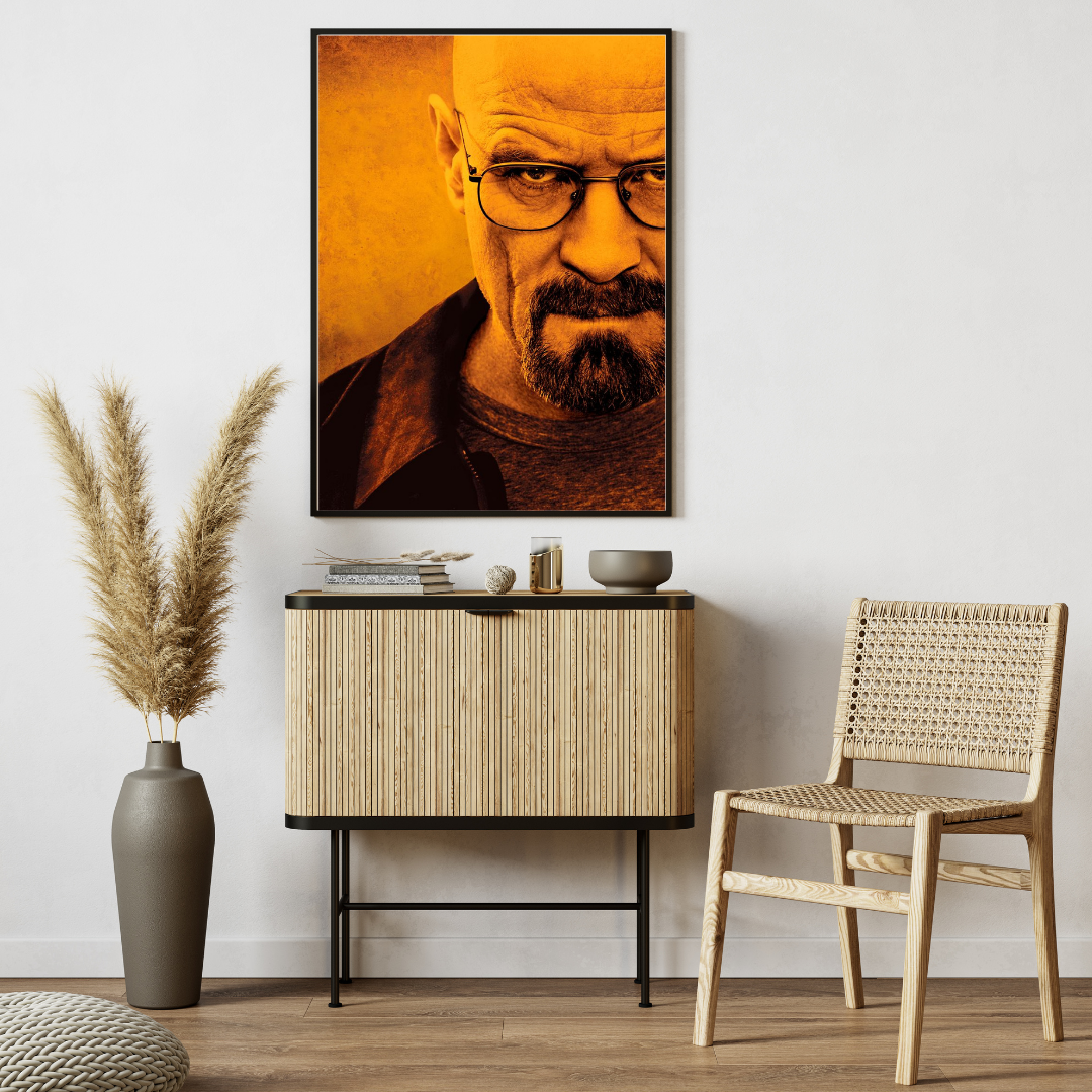 Breaking Bad Poster – Walter White Heisenberg Wall Art 🧪🔥