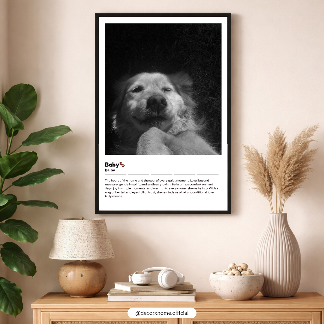 Love & Family Word Definition Wall Art Poster Collection – Minimal Aesthetic Prints by Decorxhome