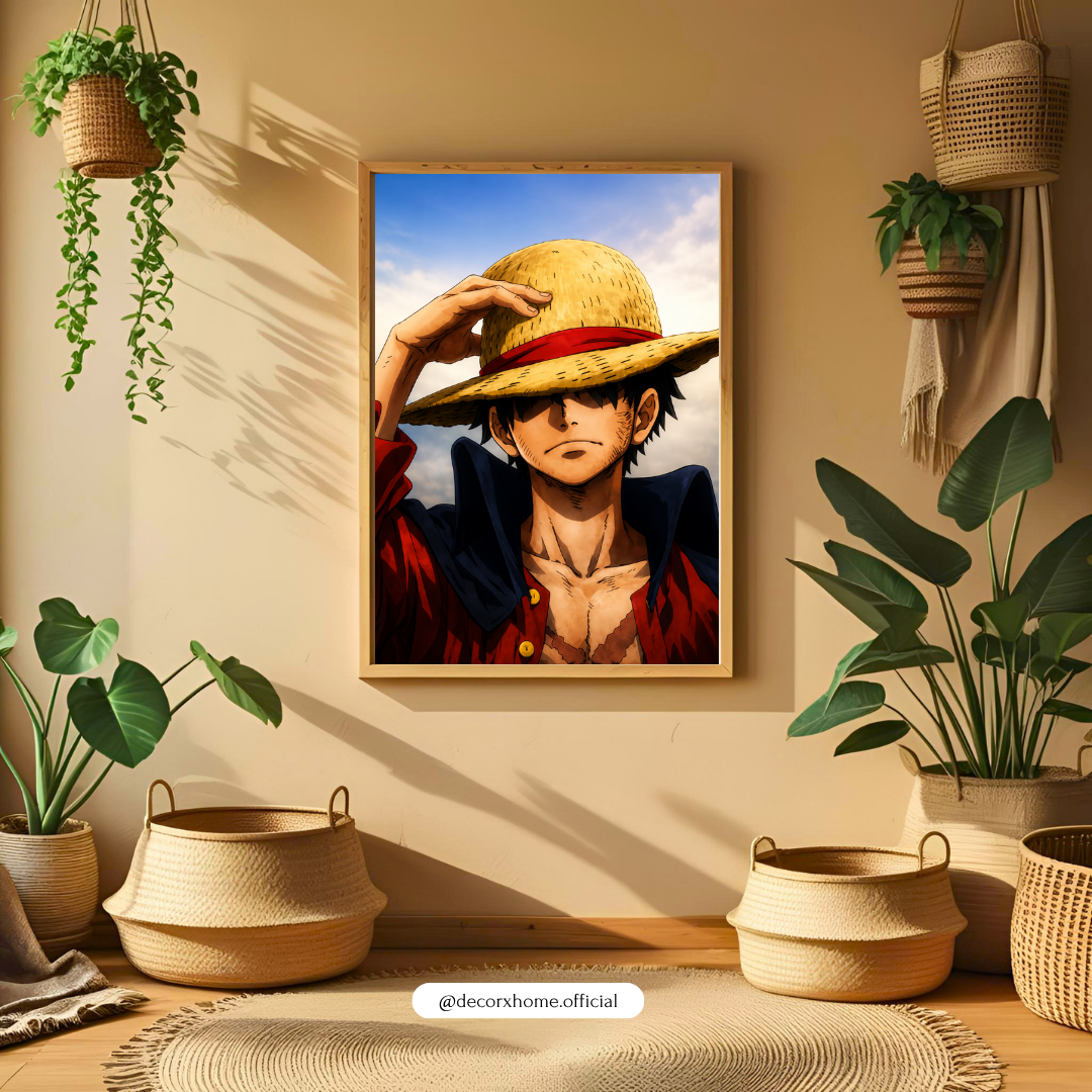 Straw Hat Dreamer Poster – Anime Adventure Wall Art