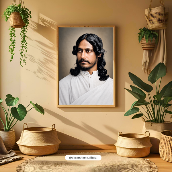 Rabindranath Tagore – Timeless Vintage Wall Art Poster | DecorxHome