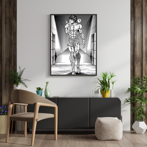 Forged Discipline – Manga Strength Wall Poster