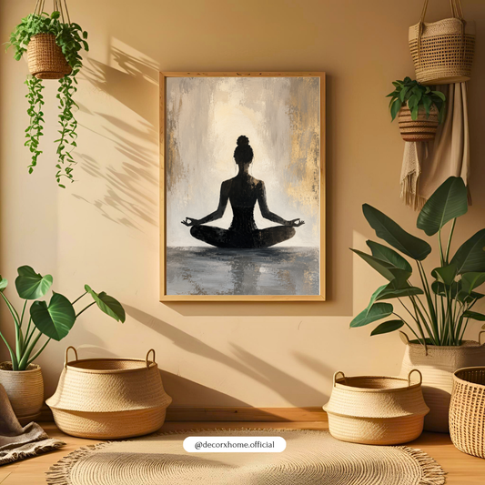 Decorxhome – Abstract Meditation Serenity Wall Art Poster