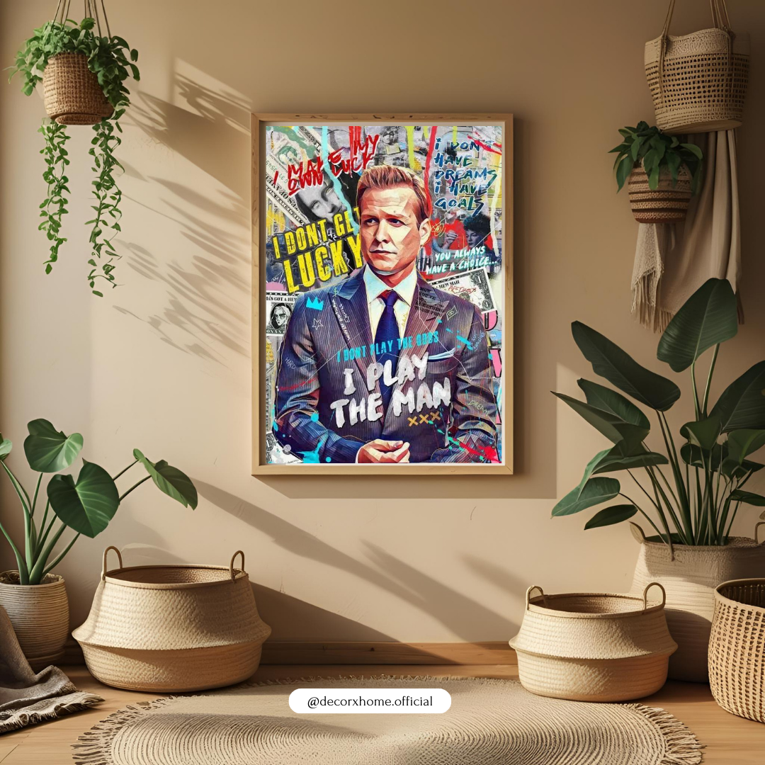 Suit Urban Leadership Graffiti – Motivational Wall Poster