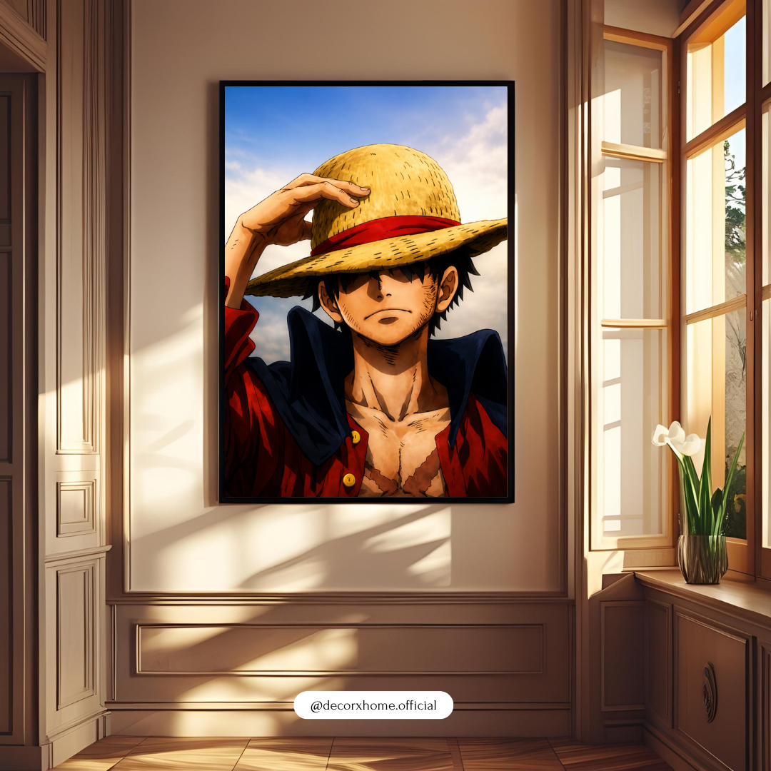 Straw Hat Dreamer Poster – Anime Adventure Wall Art