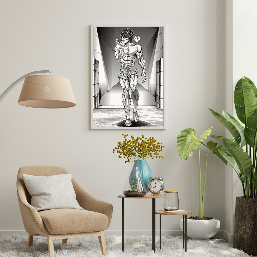 Forged Discipline – Manga Strength Wall Poster