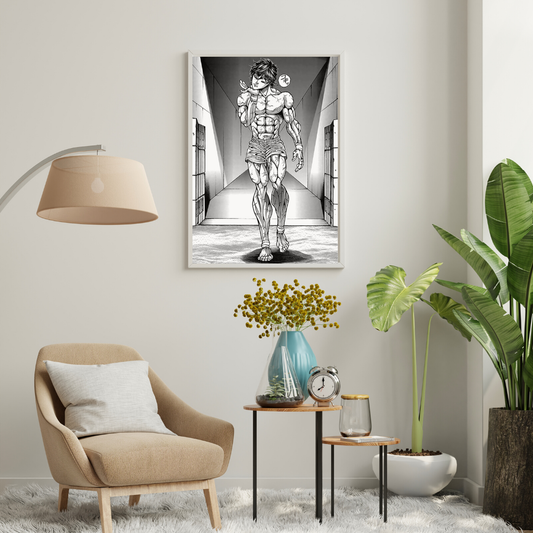 Forged Discipline – Manga Strength Wall Poster