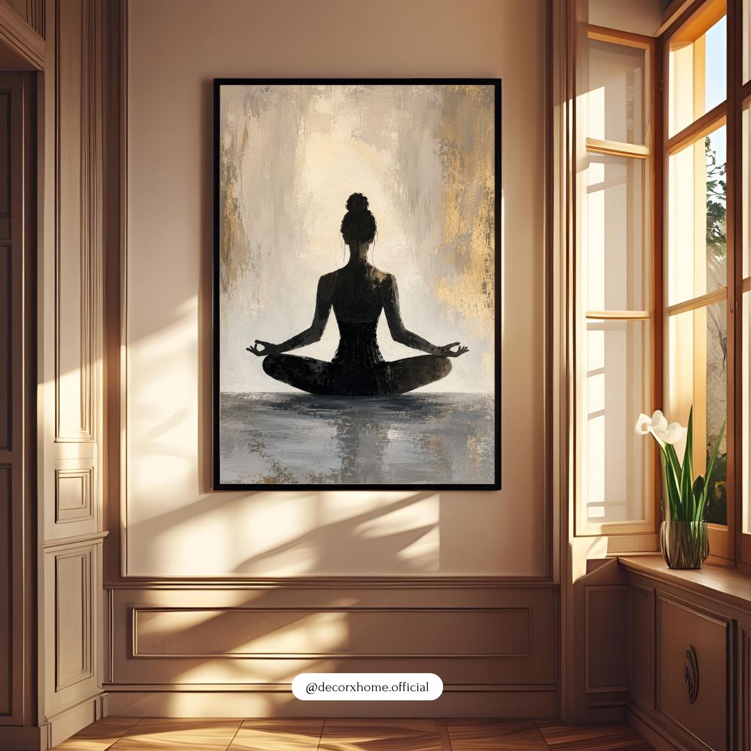 Decorxhome – Abstract Meditation Serenity Wall Art Poster