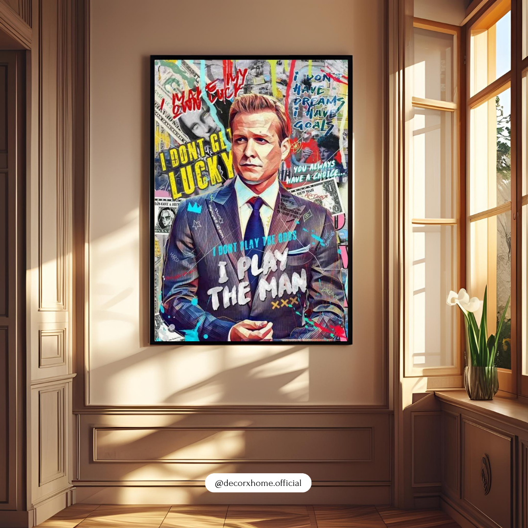 Suit Urban Leadership Graffiti – Motivational Wall Poster