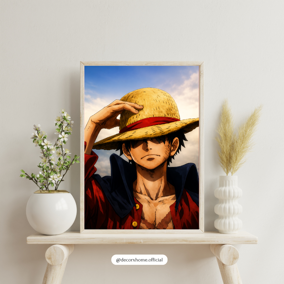 Straw Hat Dreamer Poster – Anime Adventure Wall Art