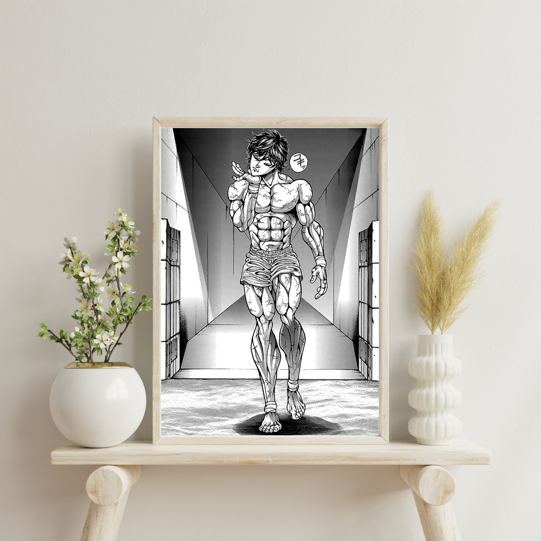 Forged Discipline – Manga Strength Wall Poster