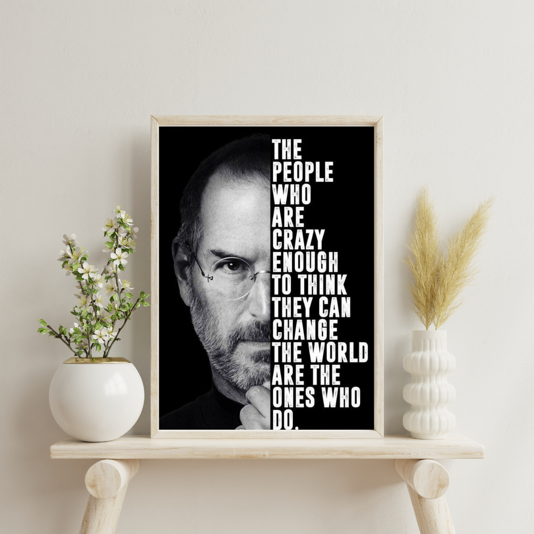 Think Different – Visionary Minds Framed Poster | Inspirational Wall Art