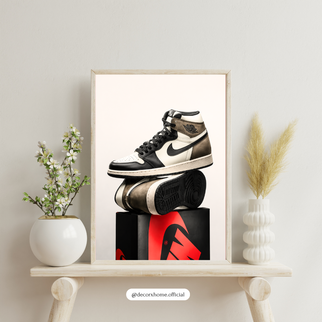 Sneaker Culture Wall Poster | Luxury Streetwear Sneaker Art by DecorxHome