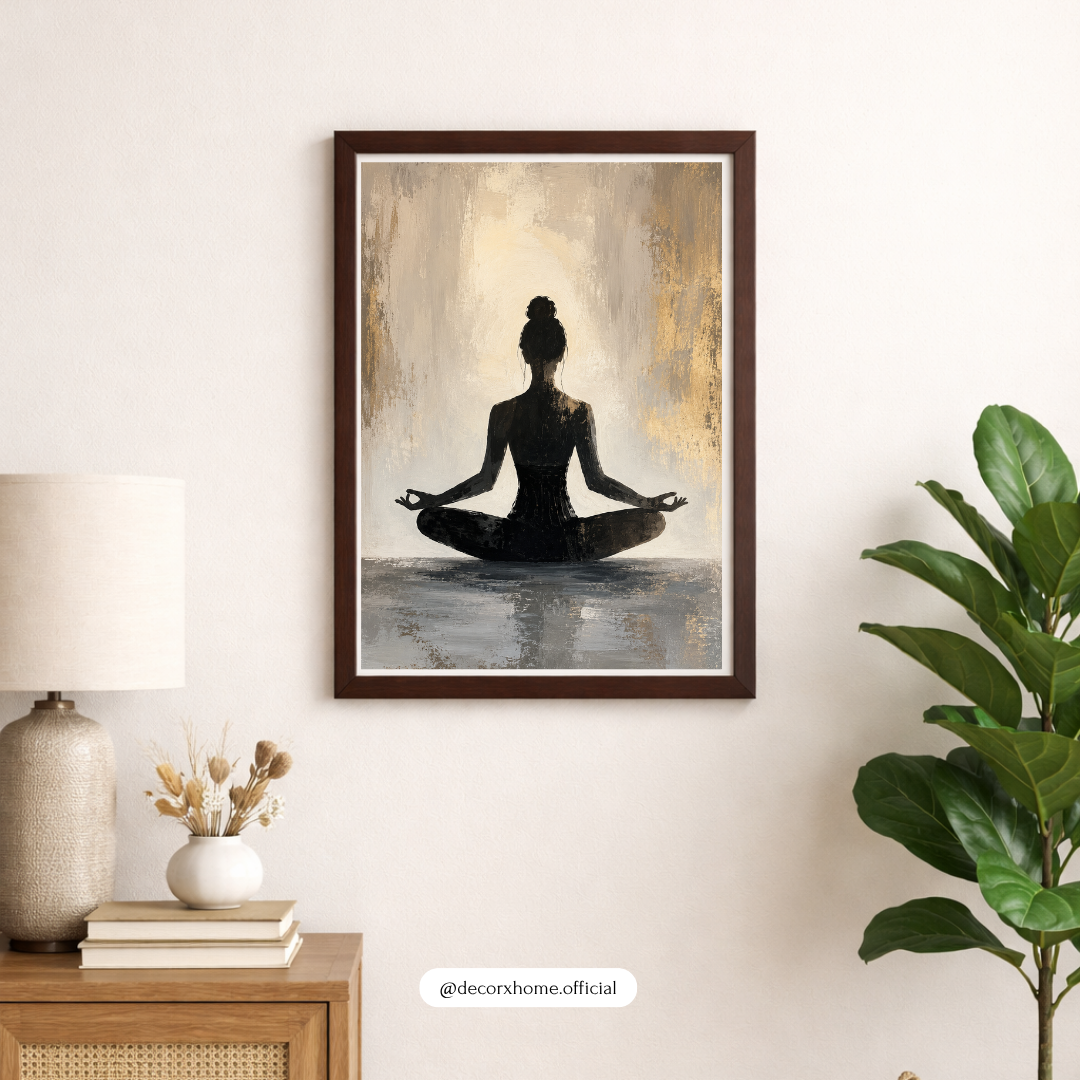 Decorxhome – Abstract Meditation Serenity Wall Art Poster