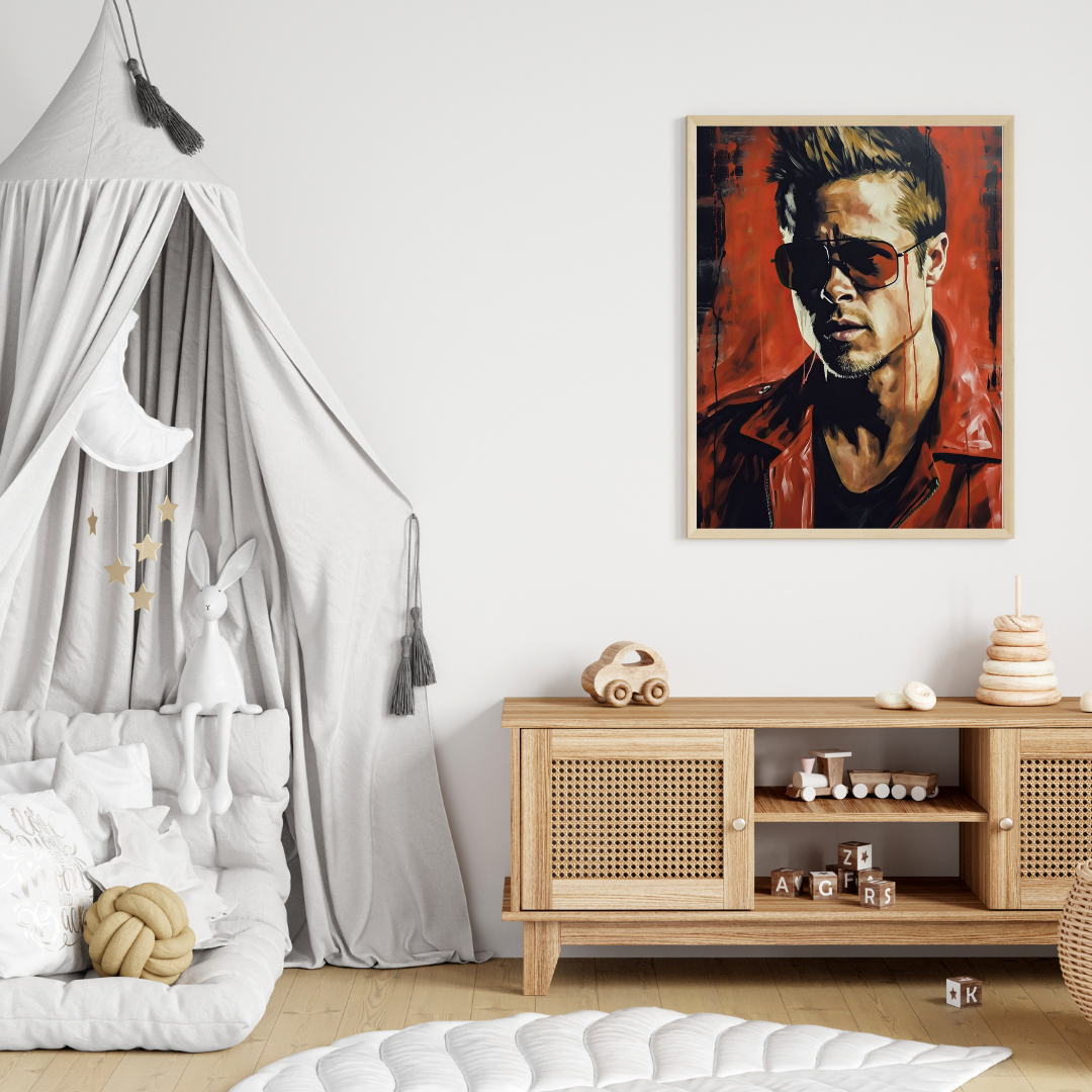Iconic Movie Legend Poster – Bold Wall Art for Film Lovers 🎬🔥