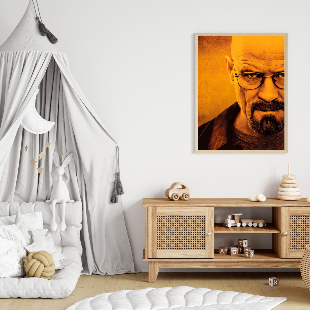 Breaking Bad Poster – Walter White Heisenberg Wall Art 🧪🔥