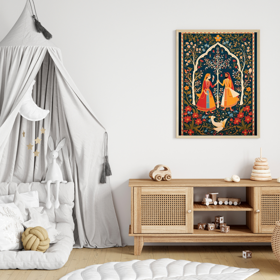 Royal Romance – Traditional & Cultural Poster 💫