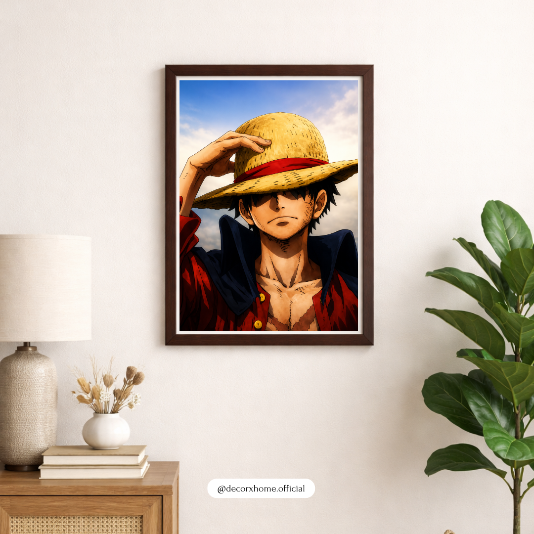 Straw Hat Dreamer Poster – Anime Adventure Wall Art