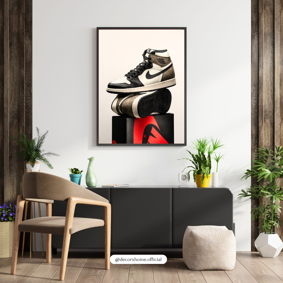 Sneaker Culture Wall Poster | Luxury Streetwear Sneaker Art by DecorxHome