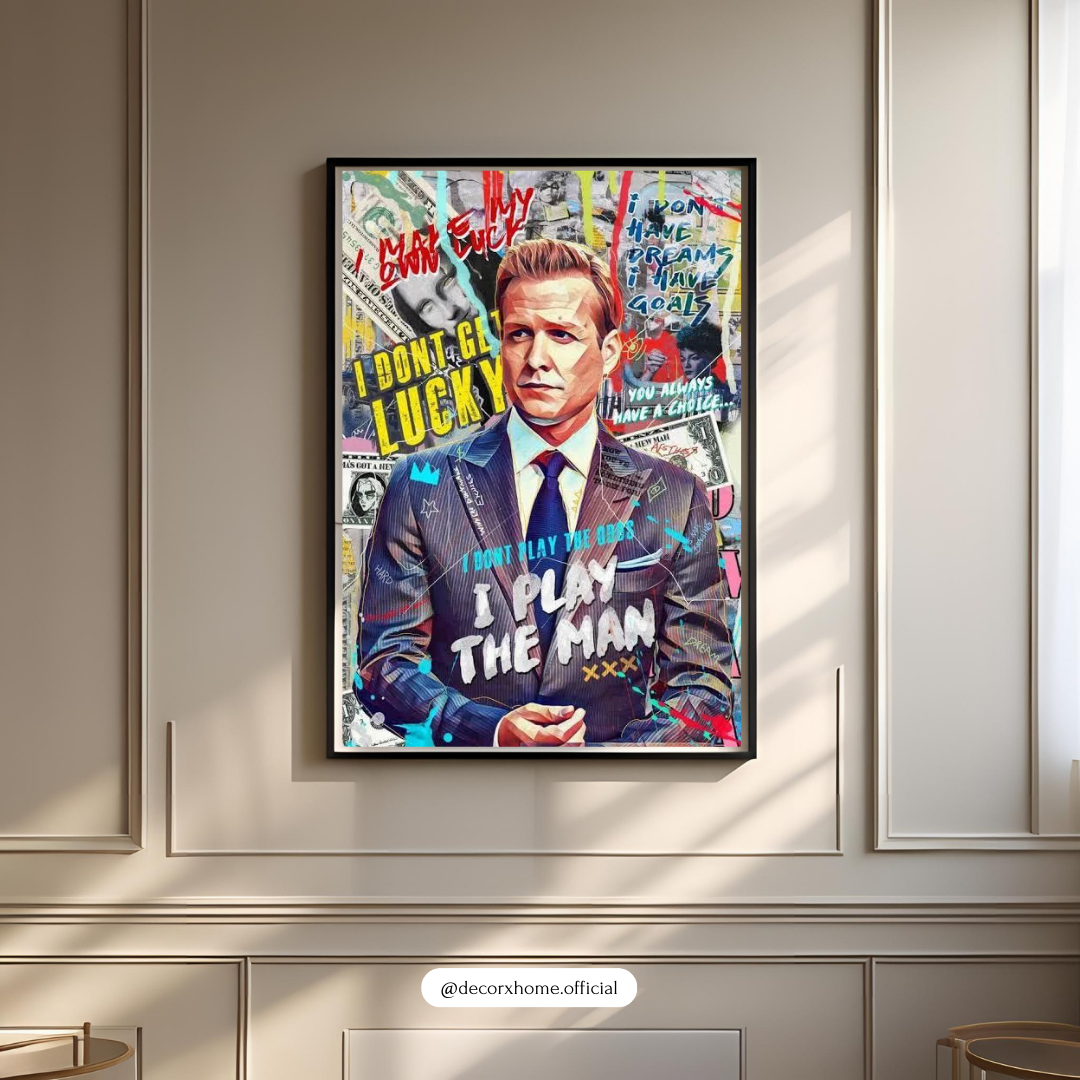 Suit Urban Leadership Graffiti – Motivational Wall Poster