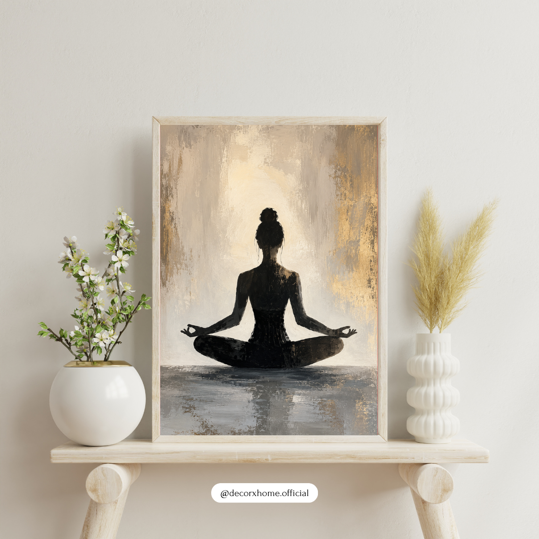 Decorxhome – Abstract Meditation Serenity Wall Art Poster