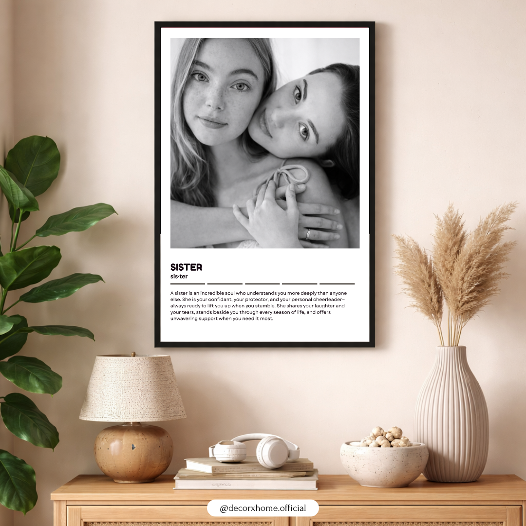 Love & Family Word Definition Wall Art Poster Collection – Minimal Aesthetic Prints by Decorxhome