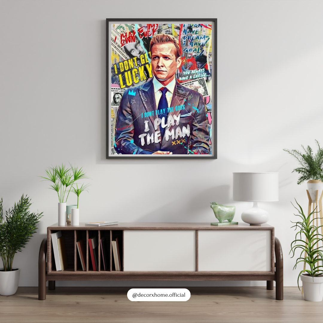 Suit Urban Leadership Graffiti – Motivational Wall Poster