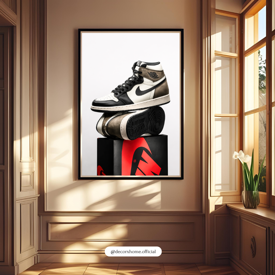 Sneaker Culture Wall Poster | Luxury Streetwear Sneaker Art by DecorxHome