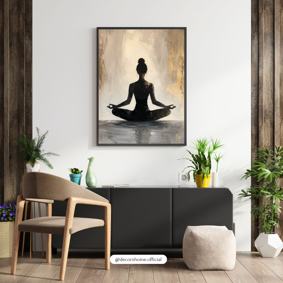 Decorxhome – Abstract Meditation Serenity Wall Art Poster