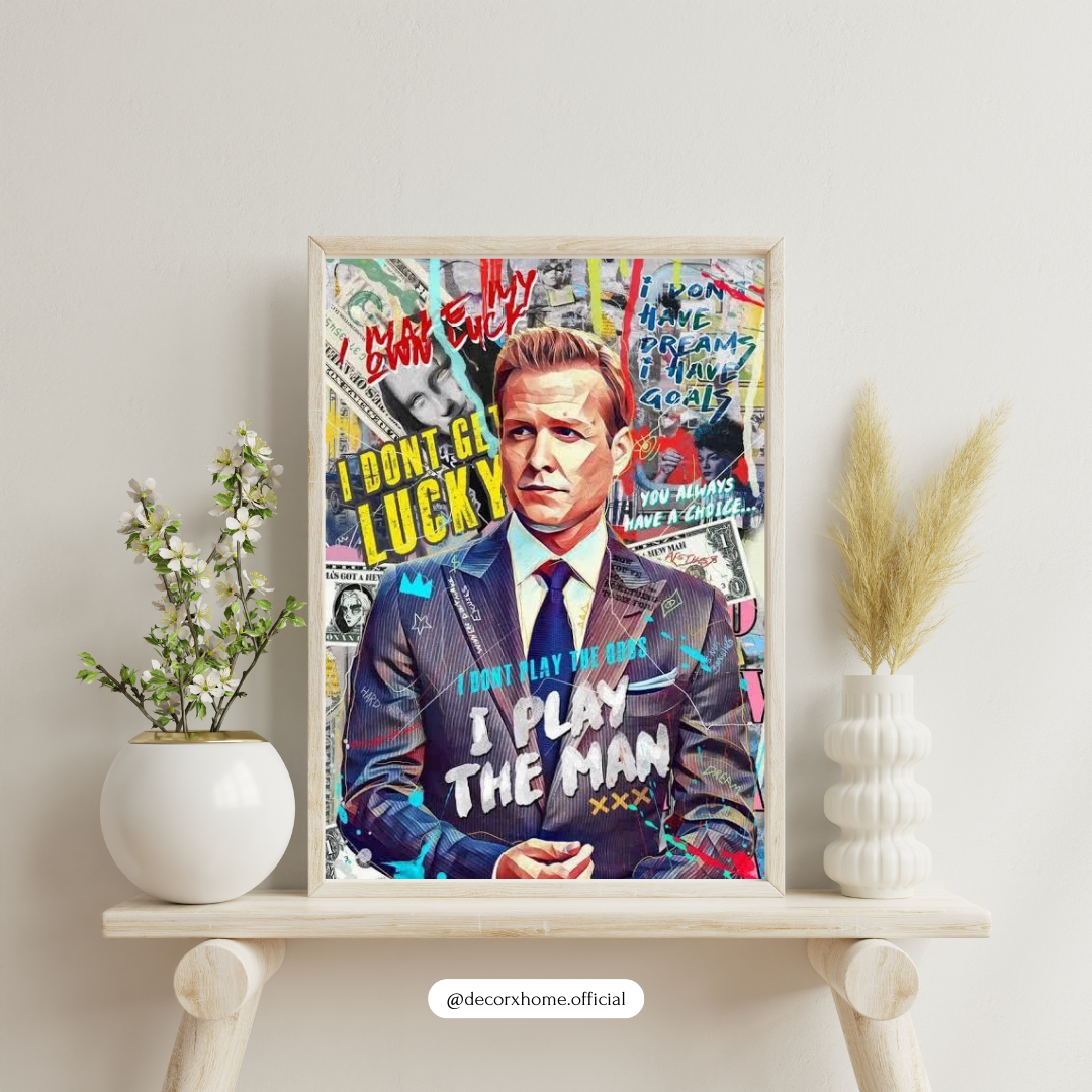 Suit Urban Leadership Graffiti – Motivational Wall Poster