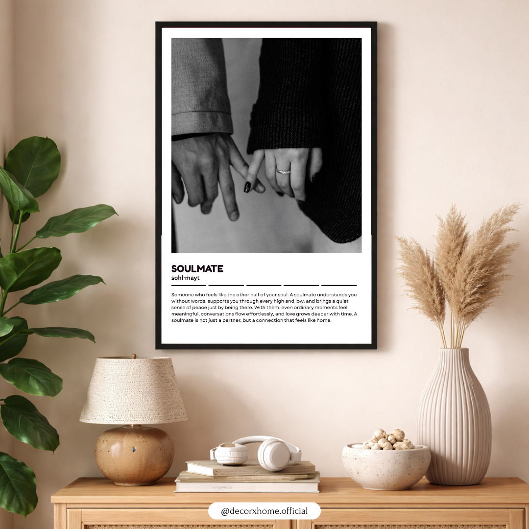 Love & Family Word Definition Wall Art Poster Collection – Minimal Aesthetic Prints by Decorxhome