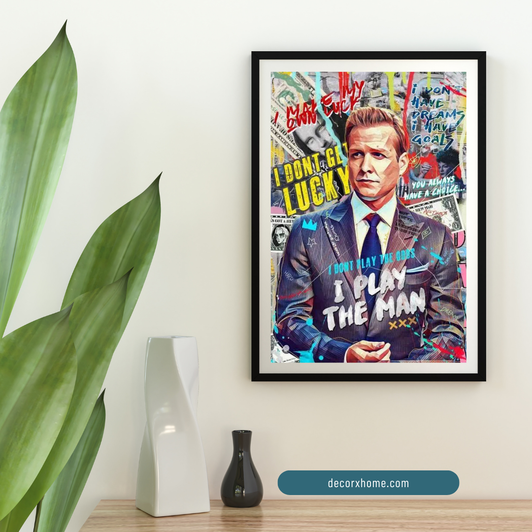 Suit Urban Leadership Graffiti – Motivational Wall Poster