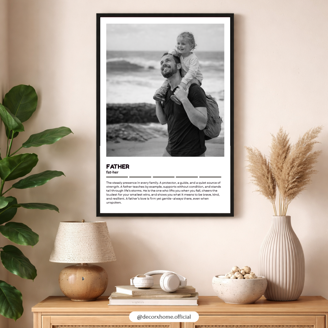 Love & Family Word Definition Wall Art Poster Collection – Minimal Aesthetic Prints by Decorxhome